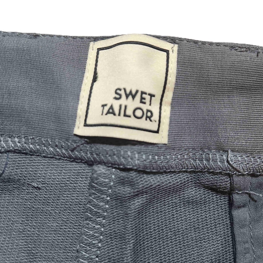 Swet Tailor Mens Grey Chino Casual Shorts Size 38 NWT - Picture 2 of 16